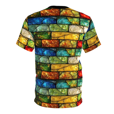 Glass Brick stainglass Unisex Tee