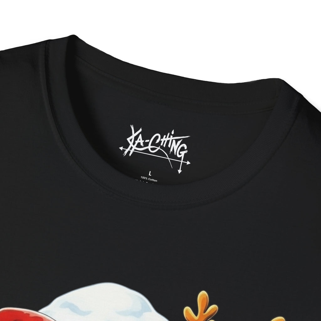 Christmas Penguins cracker Graphic Tee