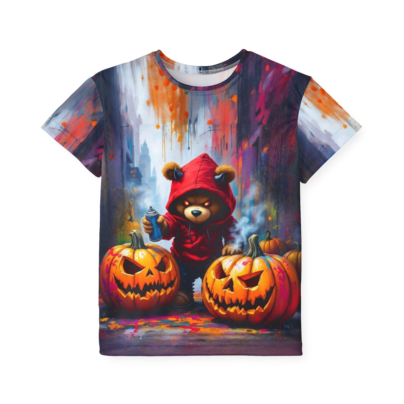 Graffiti Bears Halloween Adventures Unisex kids Tee