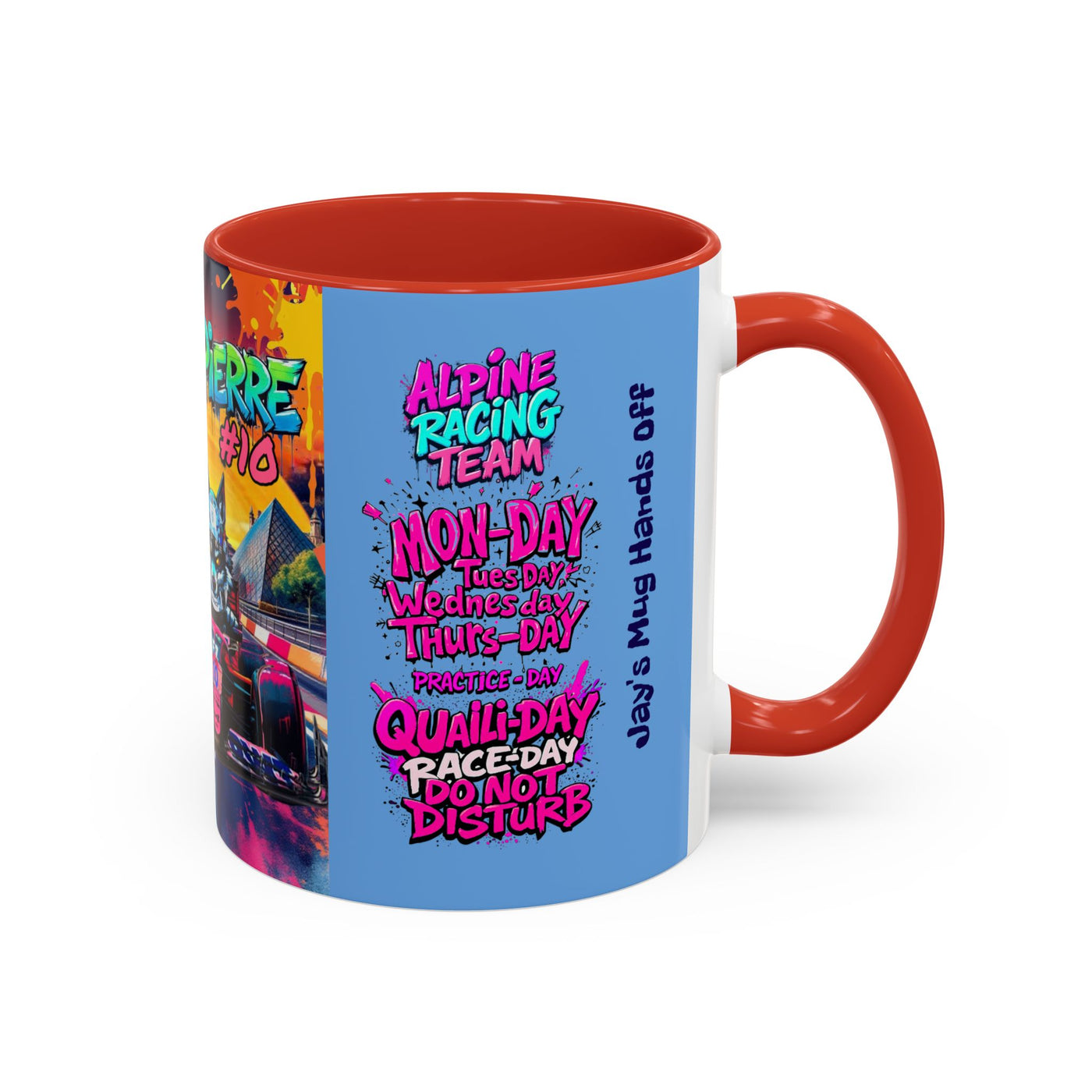 you Team Coffee Mug – Perfect for Motor Sports Fans! 1