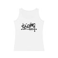 Ka-Ching Graffiti Inspired Women's Tank Top - Urban Style, Casual Wear, Street Art Fashion, Summer Essential, Gift for Art Lovers