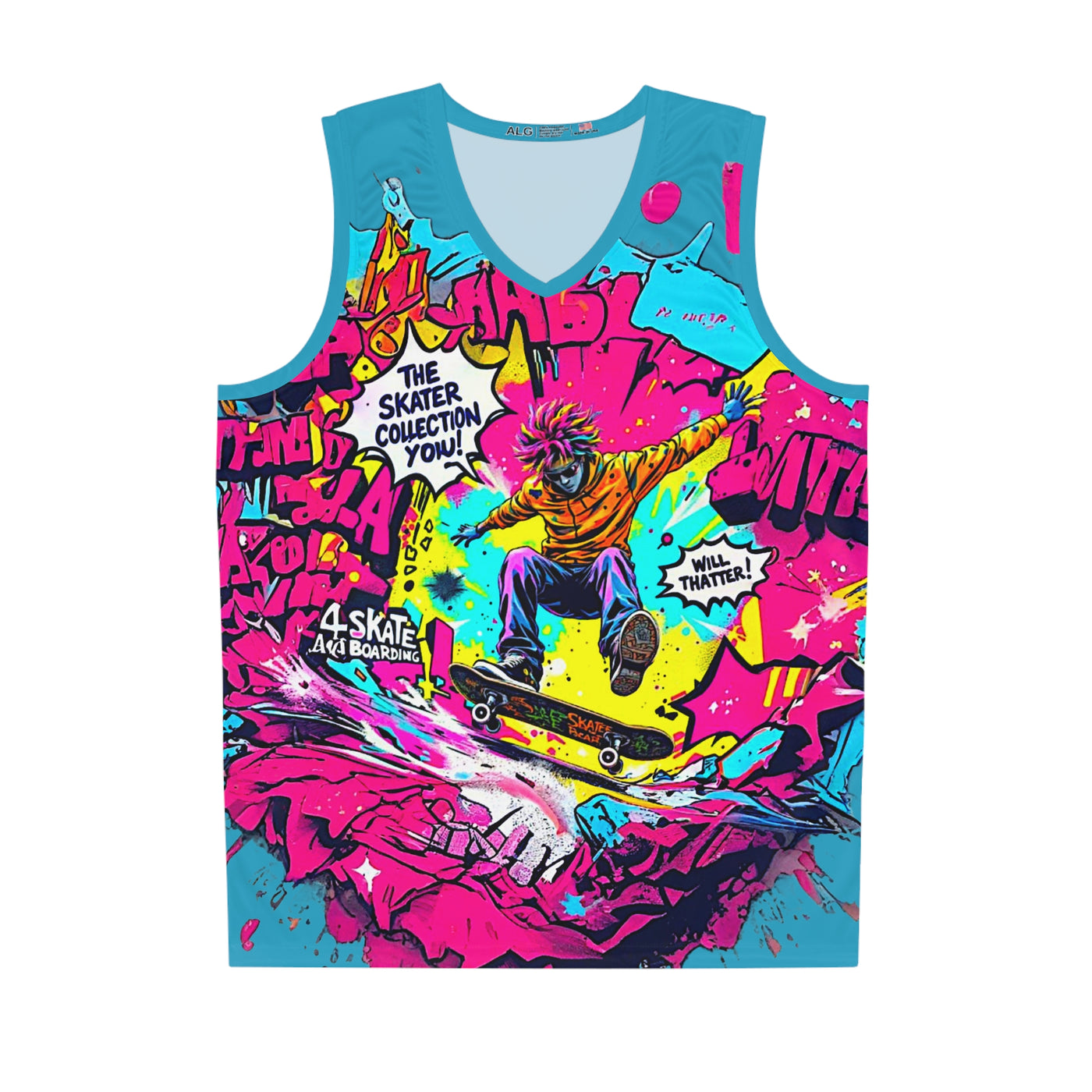 Popart Skateboard Jersey
