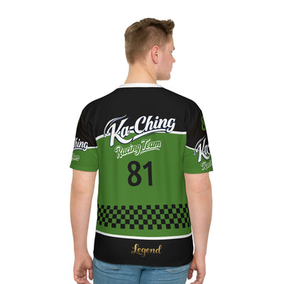 Ka-Ching Racing Team, Motorsports unisex T-Shirt Green
