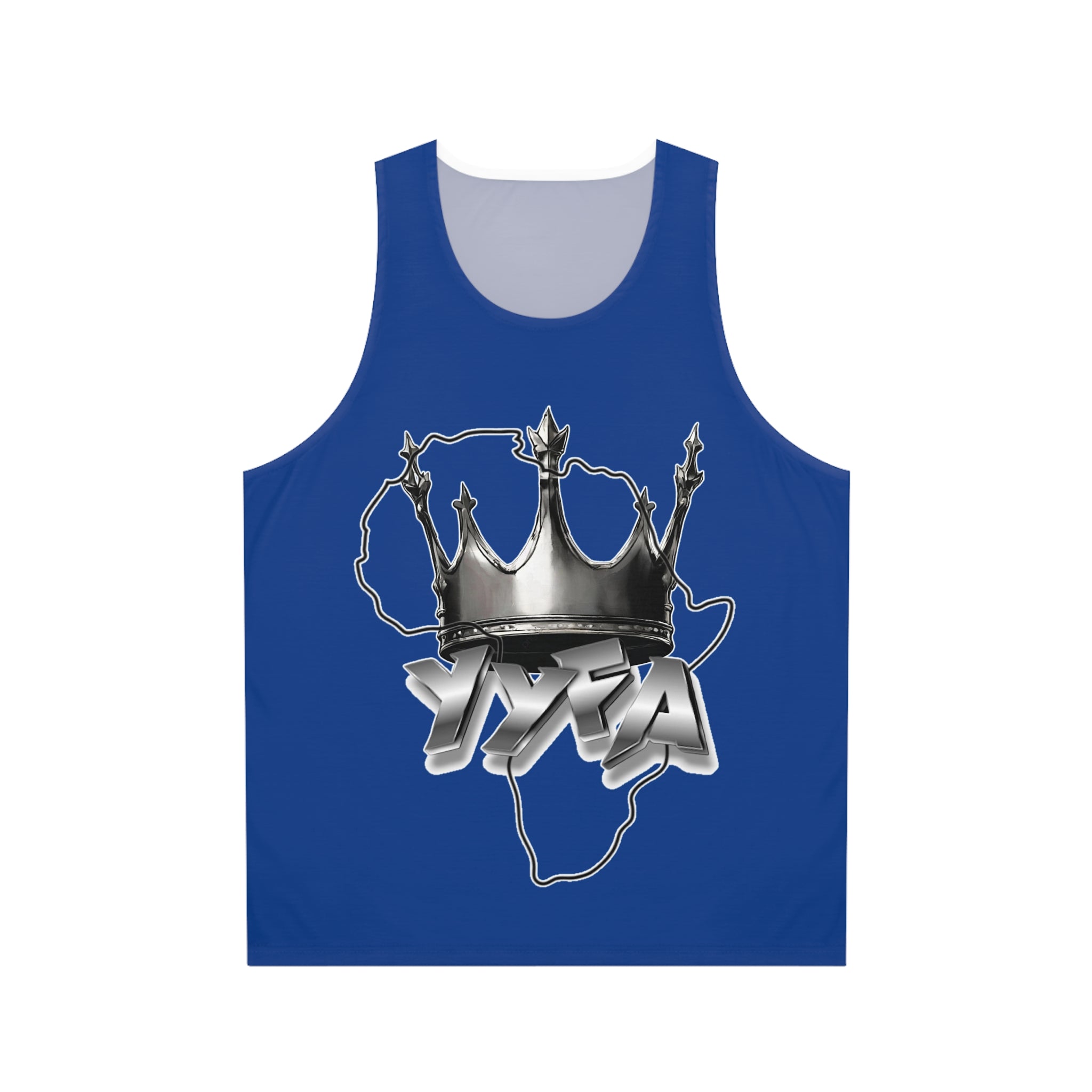 YYFA Graffiti Crown Map Top — Bold Street-Style Graphic