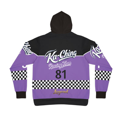 Ka-Ching Racing Hoodie unisex Motorsport Fans Purple
