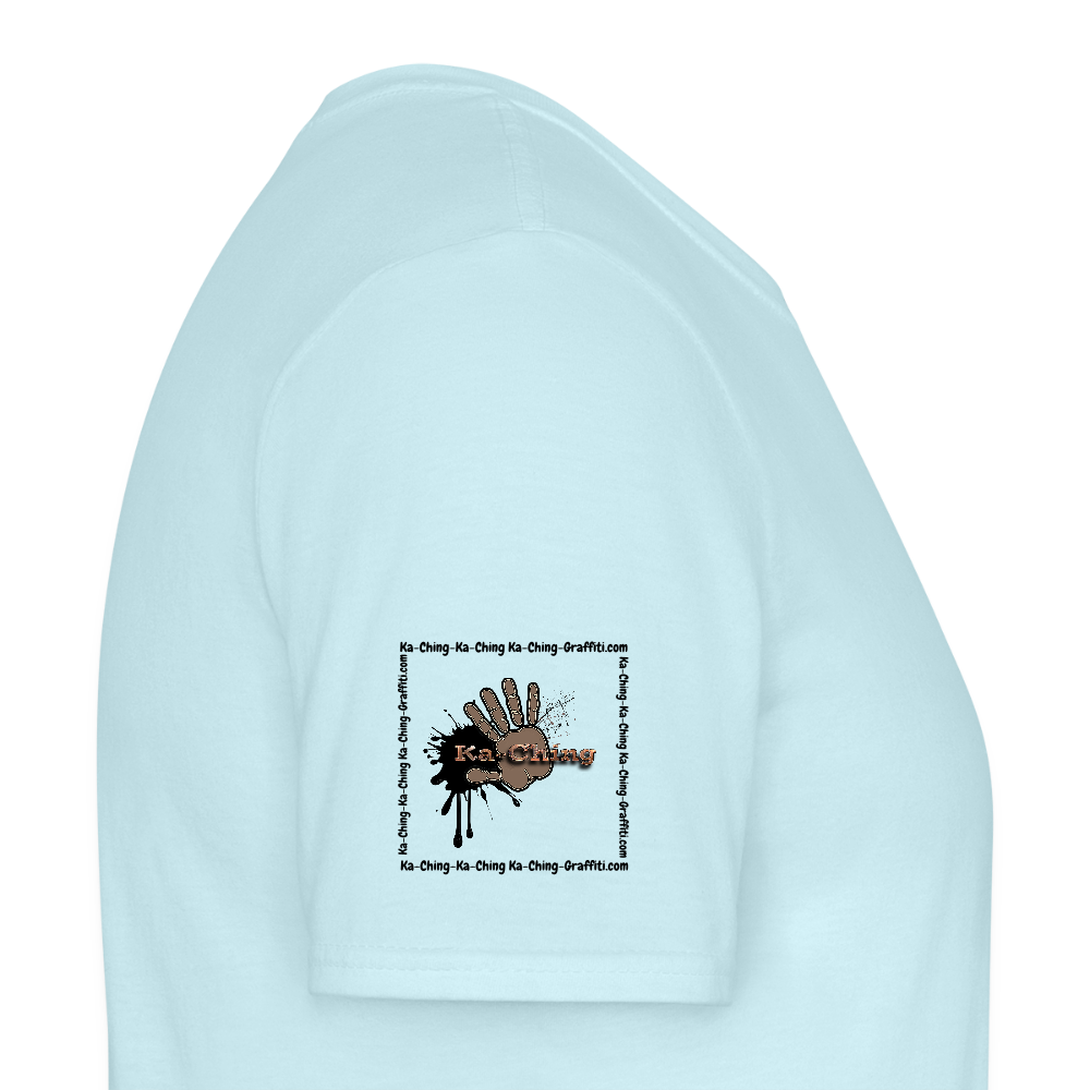 Unisex T-Shirt Ching Bronze Logo CHBZ-T-04w - sky