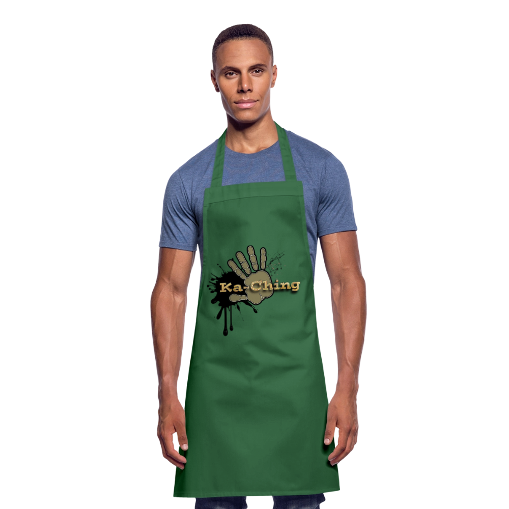 Cooking Apron gold - green