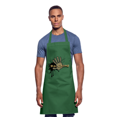 Cooking Apron gold - green