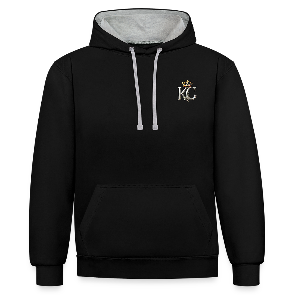 Golden silver Range The Merchant Royal Hoodie limited edition - black/heather grey