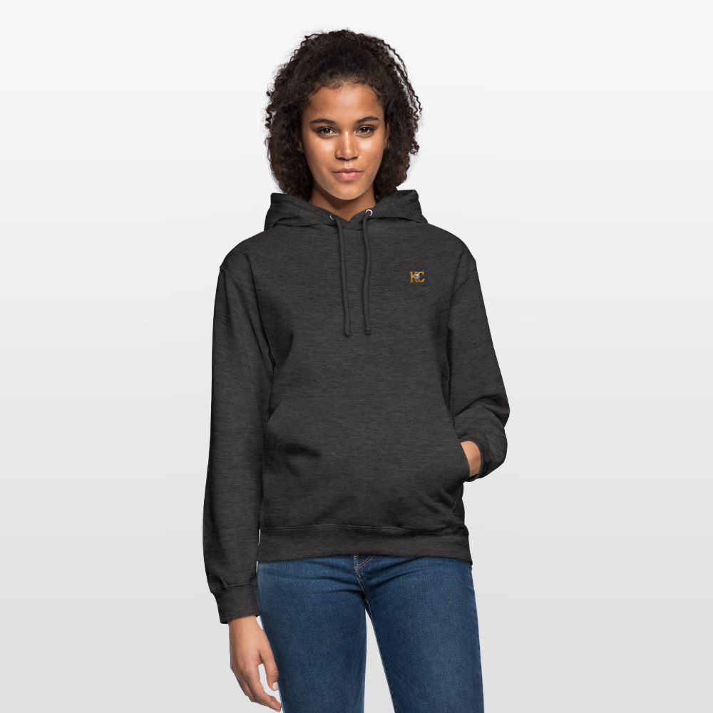 Minimal Range Unisex Hoodie limited editions design 1 - charcoal grey