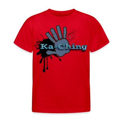 Kids T-Shirt Blue - red