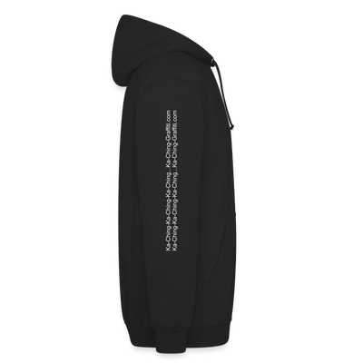 Unisex Hoodie Ching Gold logo - black