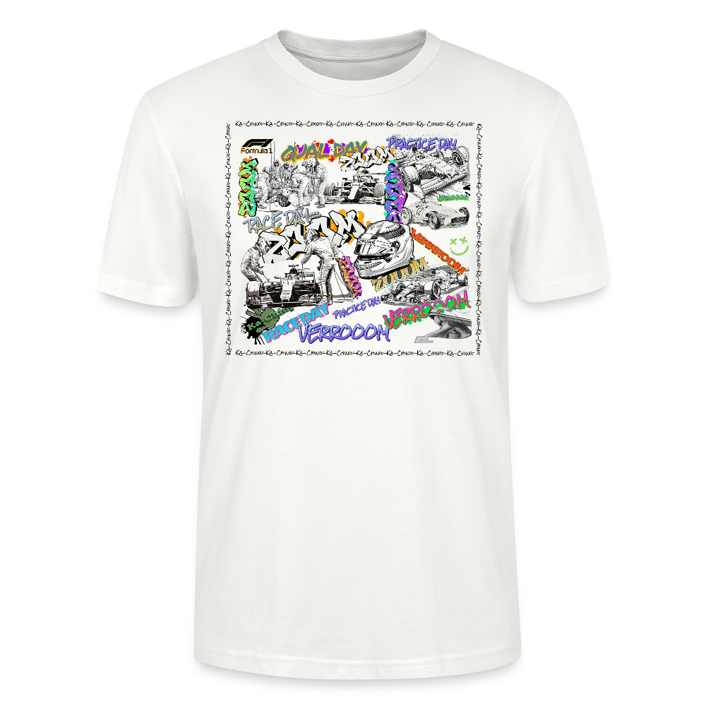 Unisex T-Shirt Graffiti F1 - white
