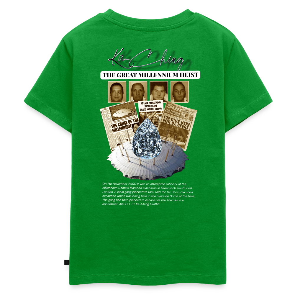 Diamond Range Millenium Heist 2000 Tee limited edition - green