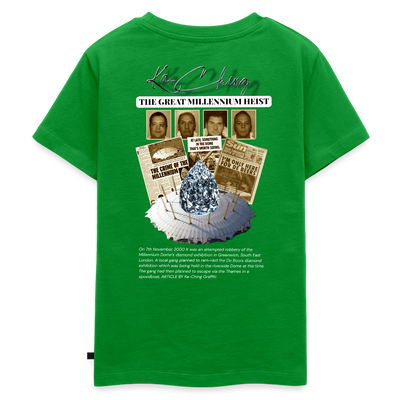 Diamond Range Millenium Heist 2000 Tee limited edition - green