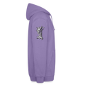 Ka-Ching Unisex Hoodie Ching Purple logo - lavender