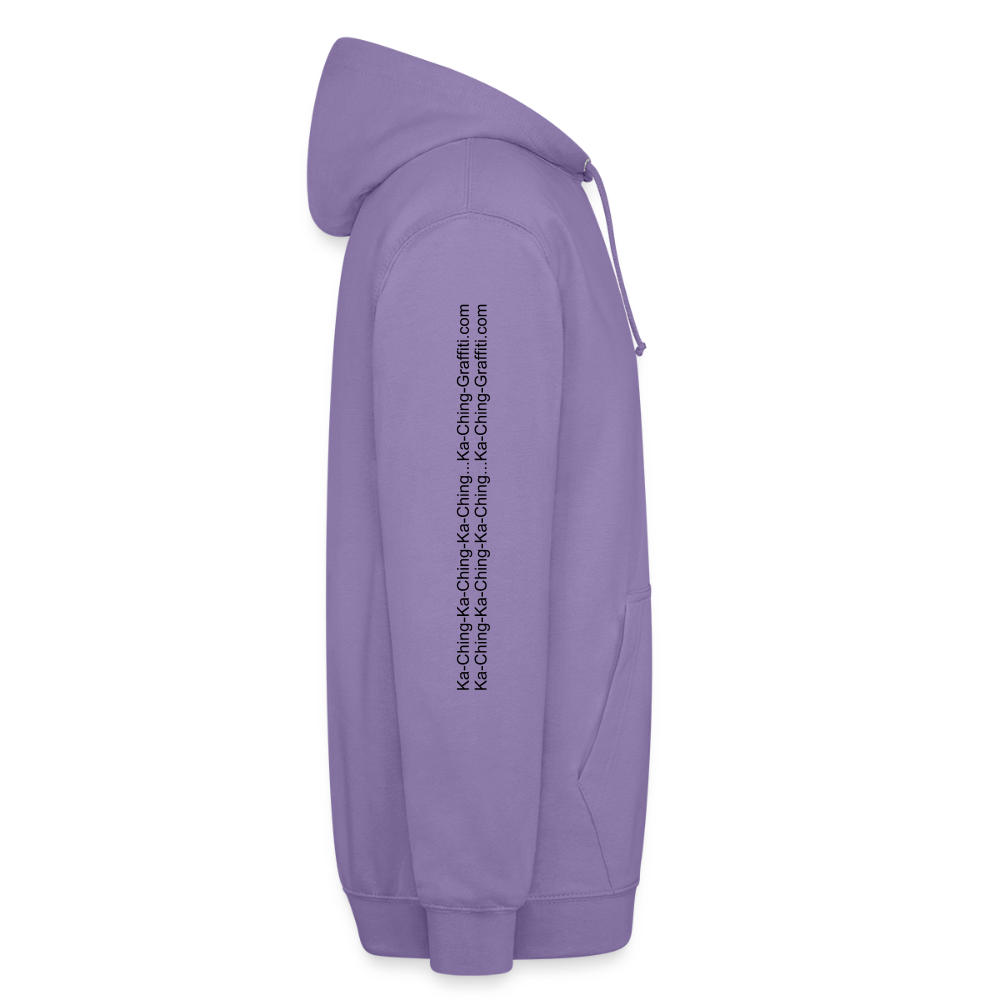 Unisex Hoodie Ching gold purple logo - lavender