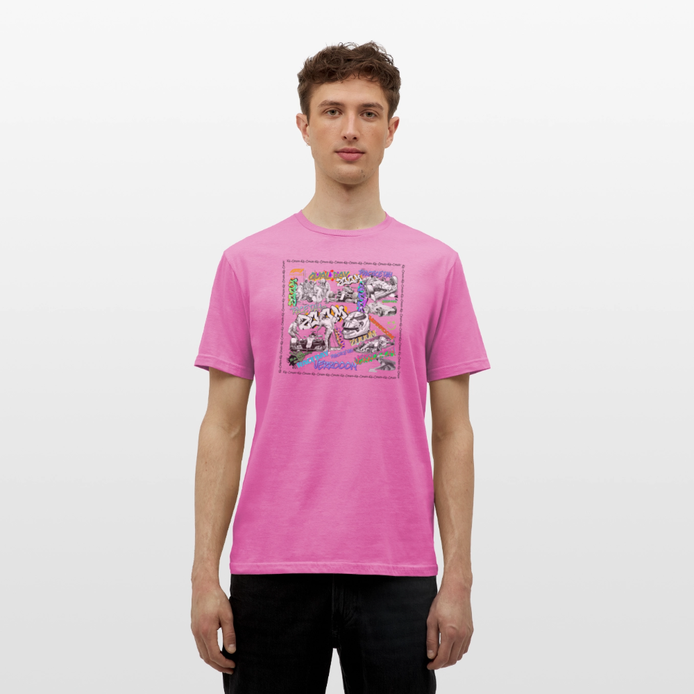 Unisex T-Shirt F1 Graffiti - pink
