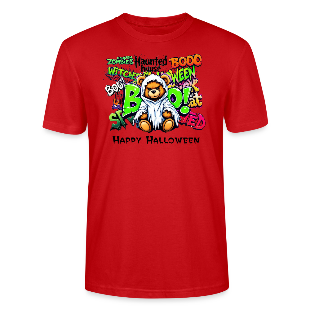 Teddie Ghost boo Tee - red