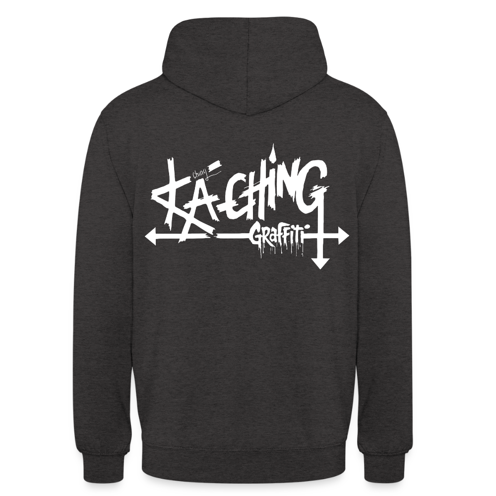 Minimal Range Unisex Hoodie limited editions design 1 - charcoal grey