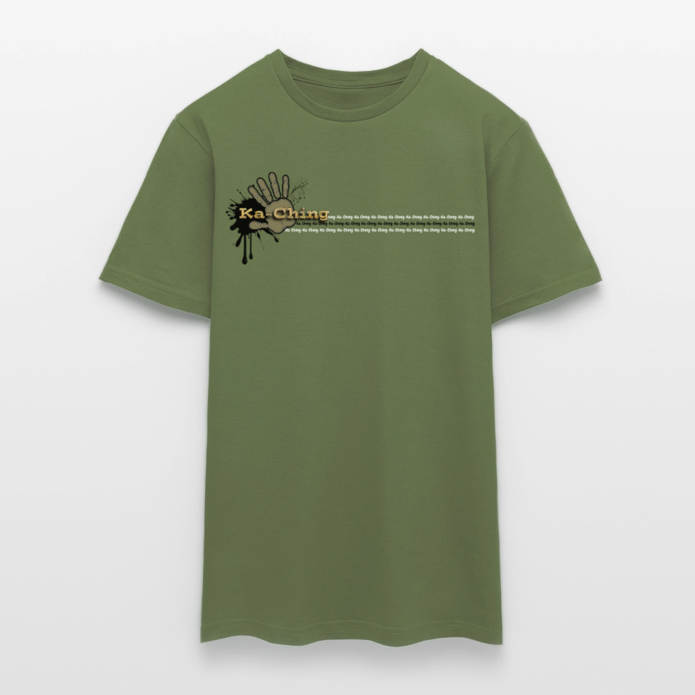 Unisex T-Shirt Ching Gold Logo CHGD-T-02c - military green