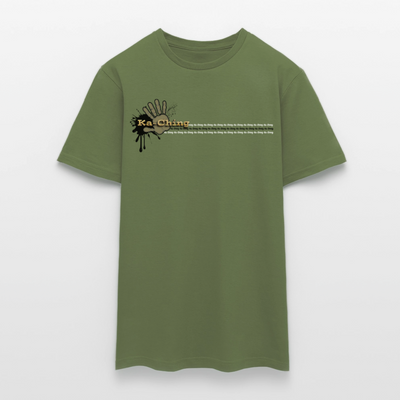 Unisex T-Shirt Ching Gold Logo CHGD-T-02c - military green