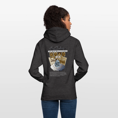 Diamond Range Unisex Hoodie limited editions design 1 - charcoal grey