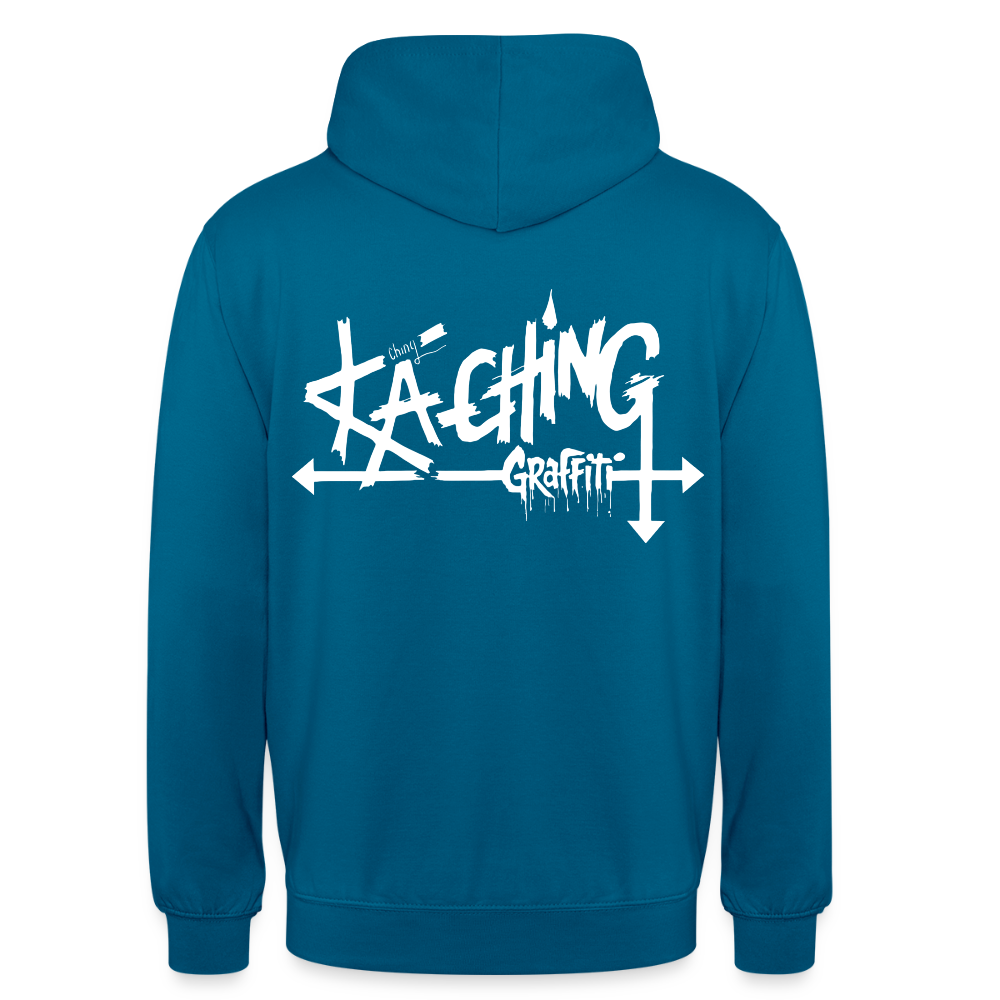 Minimal Range Unisex Hoodie limited editions design 1 - deep sea blue 