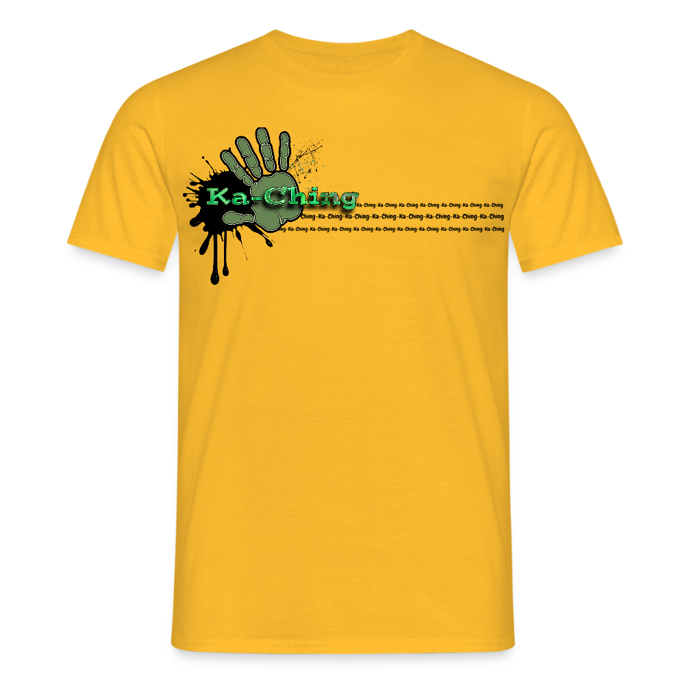 Unisex T-Shirt Ching Green Logo CHGR-T-01w - yellow