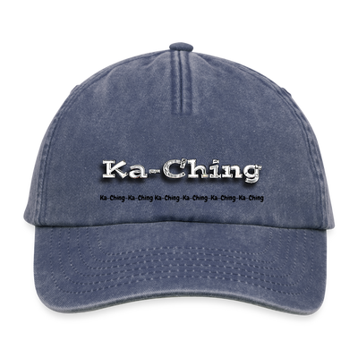 CAP Ching SILVER Logo CH-SLR-H-03 - vintage denim