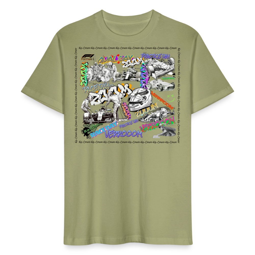 Unisex T-Shirt Graffiti F1 - sage
