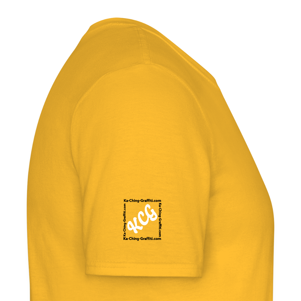 Unisex T-Shirt F1 Graffiti - yellow