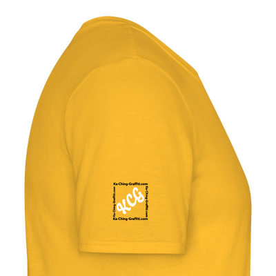 Unisex T-Shirt F1 Graffiti - yellow