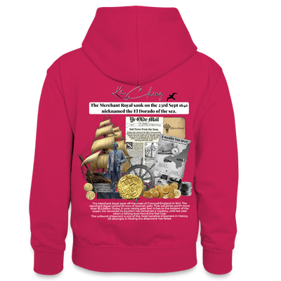 Goldan silver Range The Merchant Royal Hoodie limited edition - pink/navy