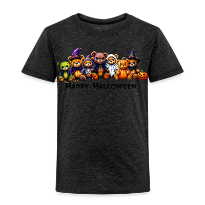 Teddies Halloween Tee - charcoal grey