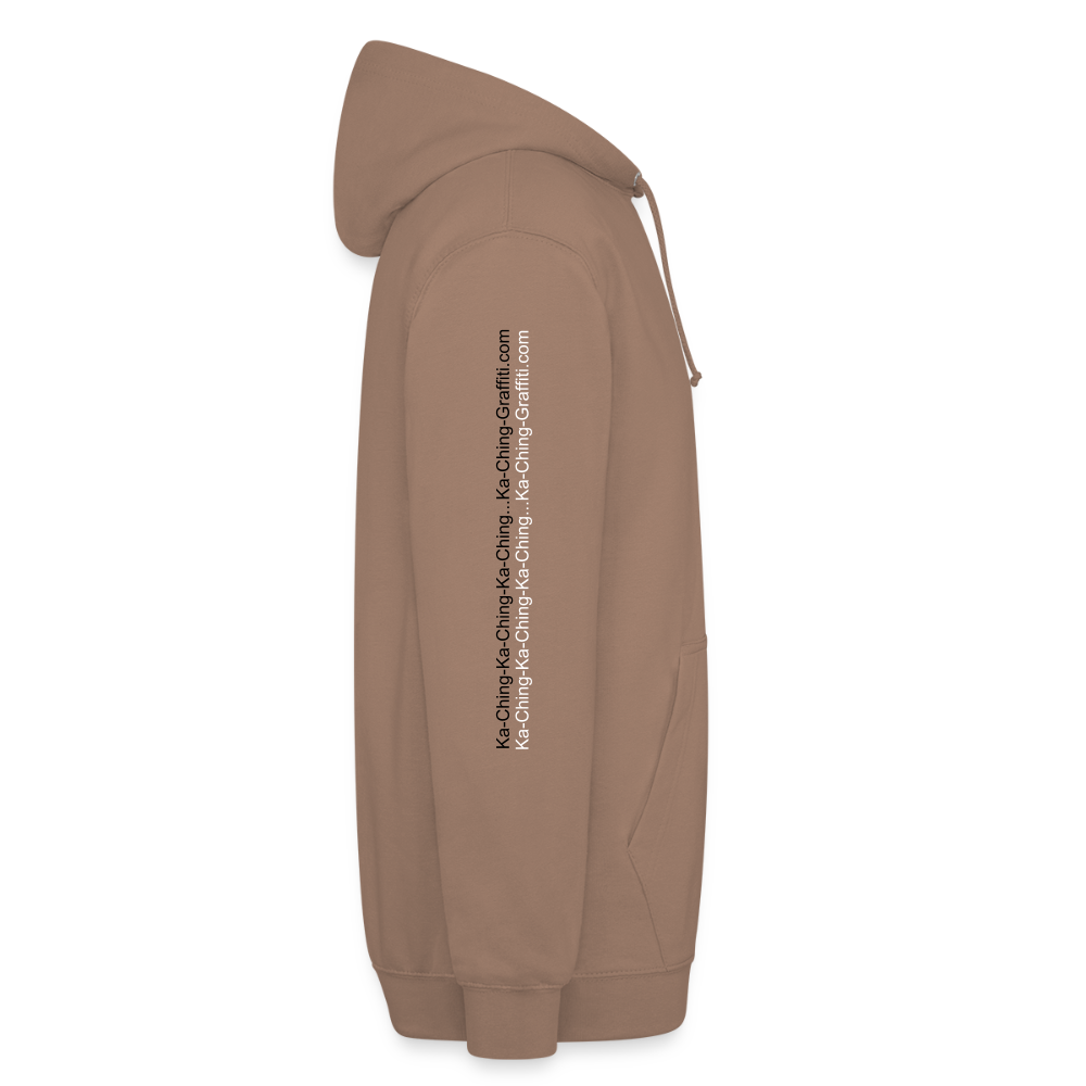 Ka-Ching Unisex Hoodie Ching Bronze logo - mocha