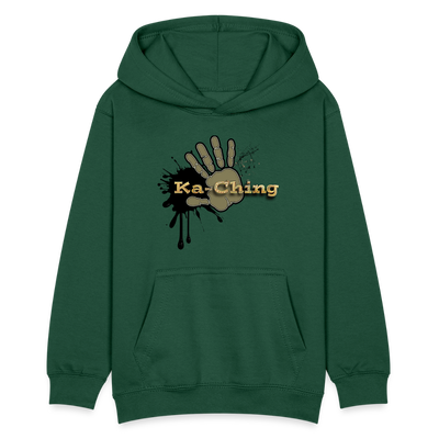 Kids Hoodie Gold - bottle green