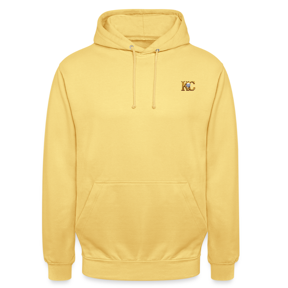 diamond range limited edition Hoodie  design 1 light background - lemon yellow
