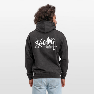 Minimal Range Unisex Hoodie limited editions design 1 - charcoal grey