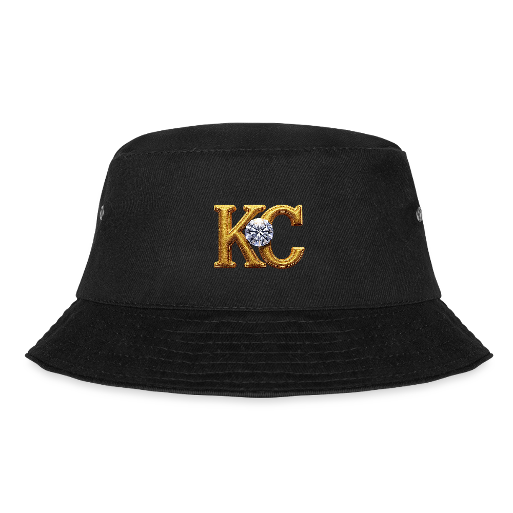 Limited Edition Diamond  Bucket hat. - black