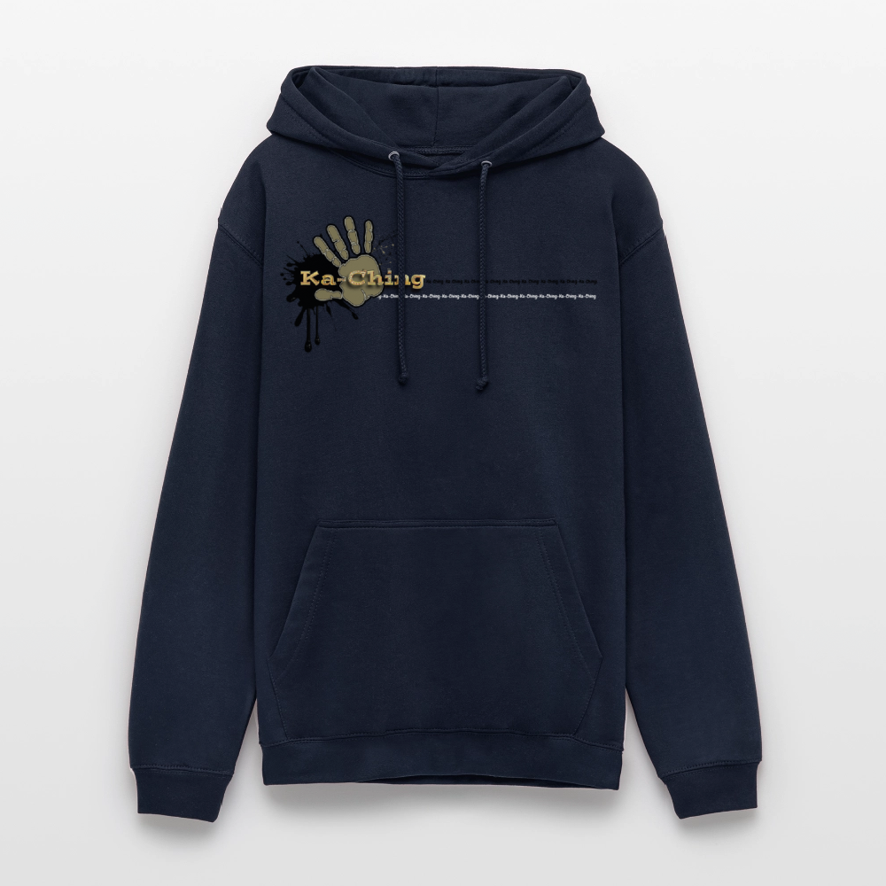 Unisex Hoodie Ching Gold logo - navy