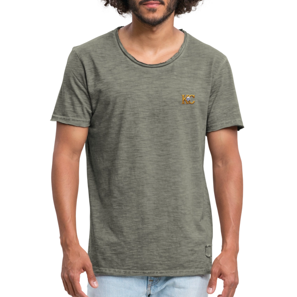 Minimal Range Unisex Tee limited Ka-Ching design1 - vintage khaki