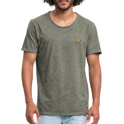 Minimal Range Unisex Tee limited Ka-Ching design1 - vintage khaki