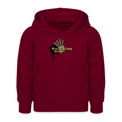 Kids Hoodie Gold - bordeaux