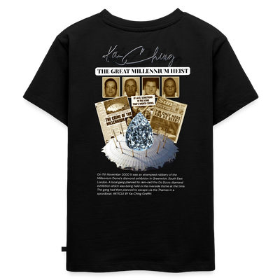 Diamond Range Millenium Heist 2000 Tee limited edition - black