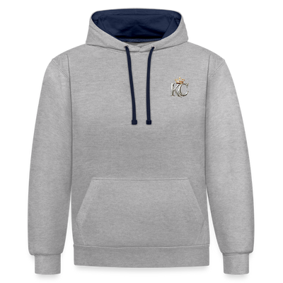 Golden silver Range The Merchant Royal Hoodie limited edition - heather grey/navy