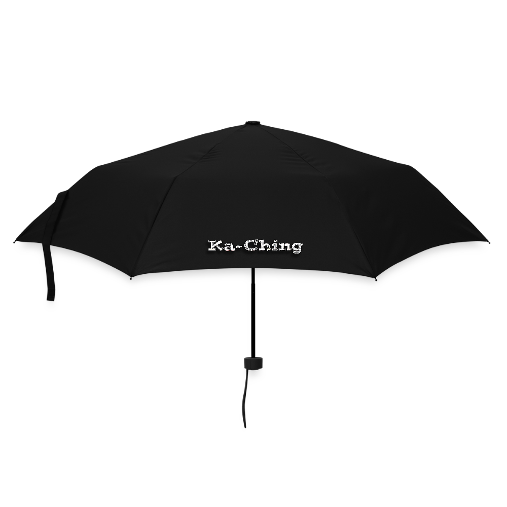 Ka-Ching  silver Umbrella (small) - black
