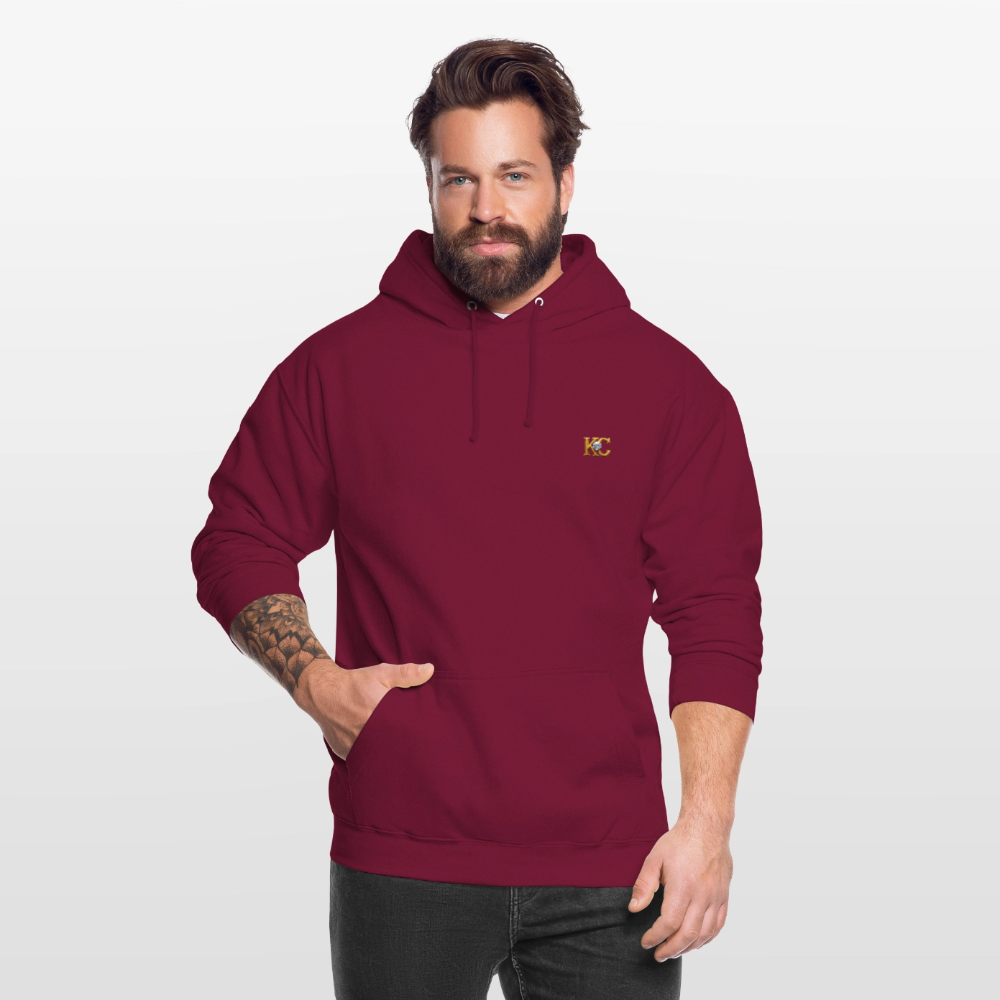 Diamond Range Unisex Hoodie limited editions design 1 - bordeaux