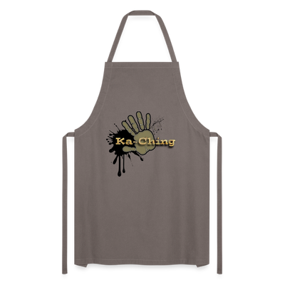 Cooking Apron gold - grey
