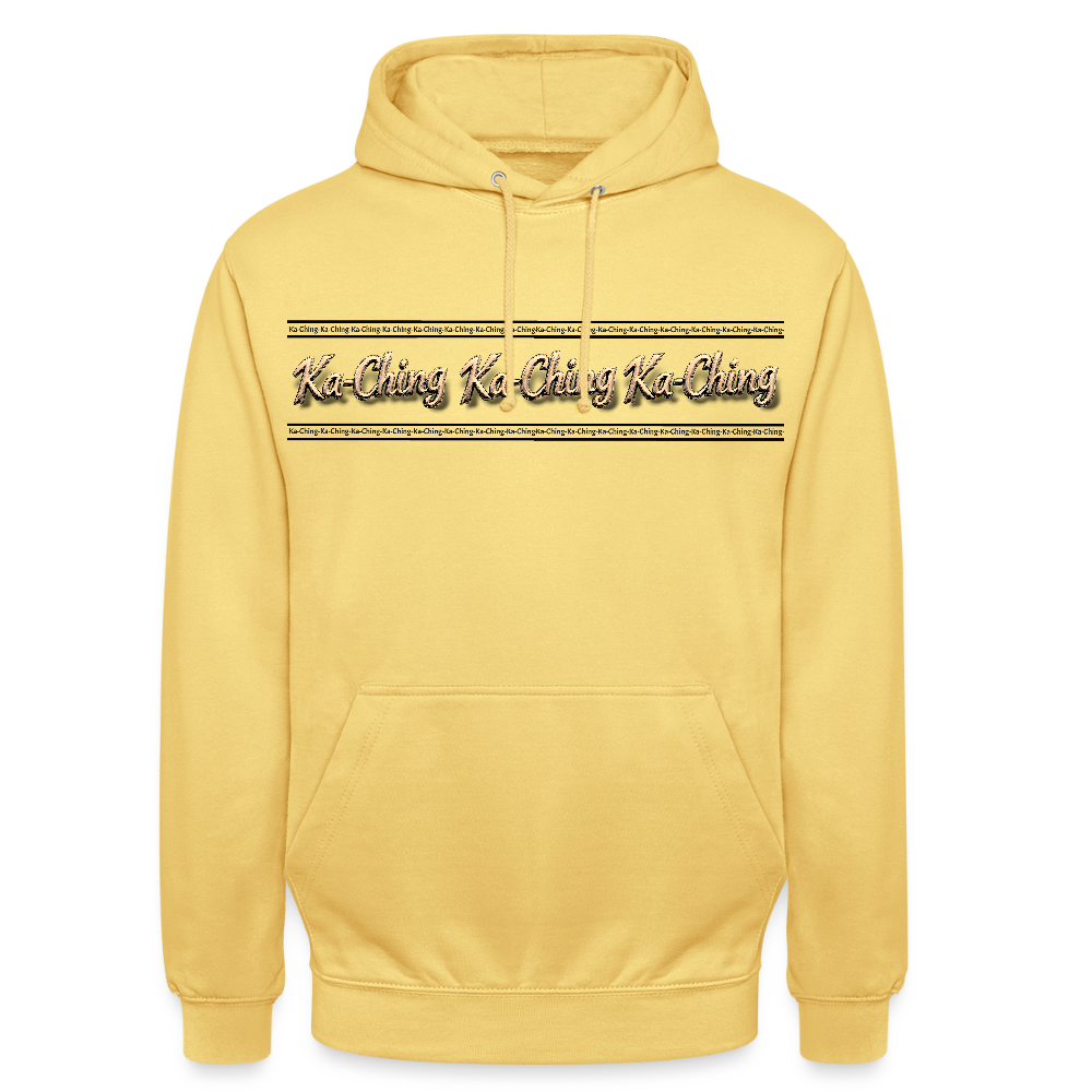 Ka-Ching Unisex Hoodie - lemon yellow
